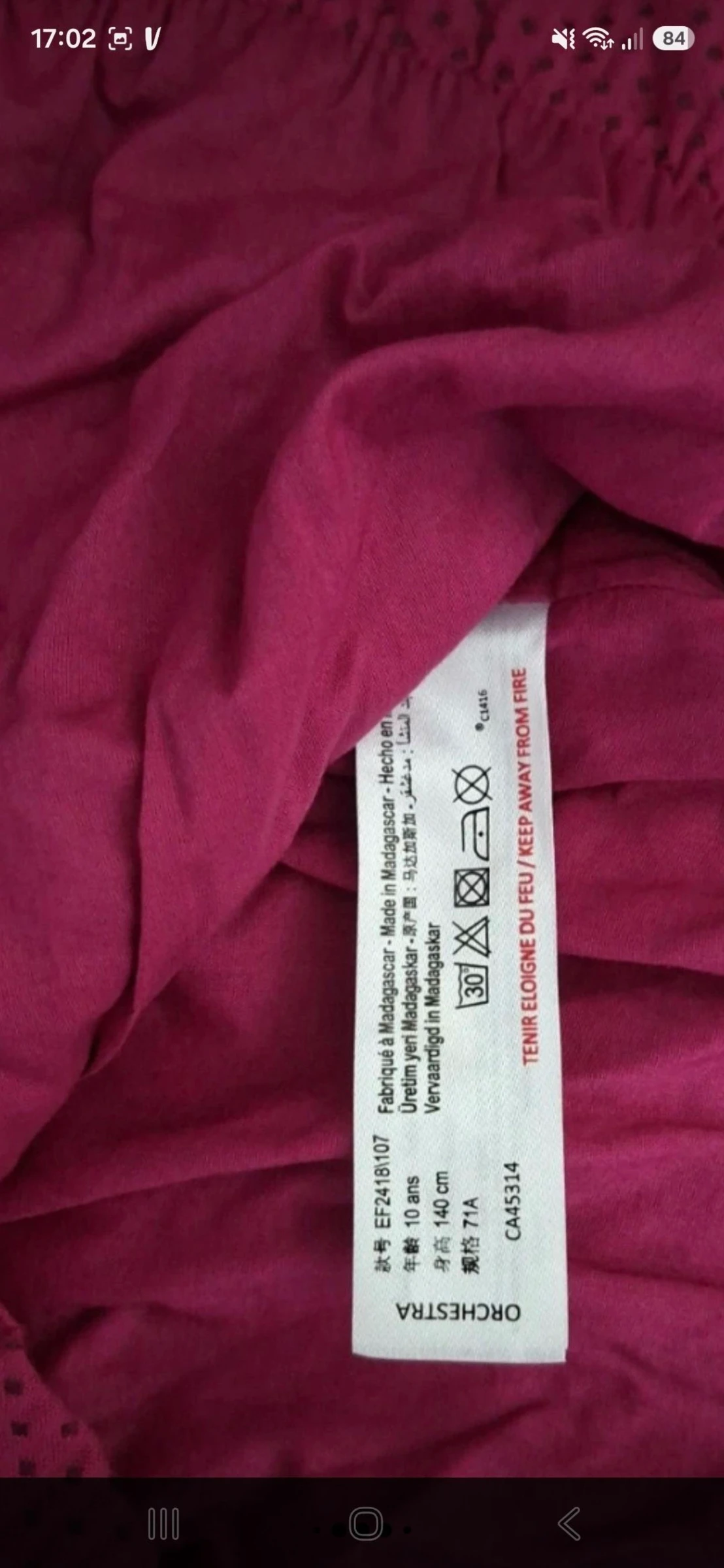 Vestido de menina marca Orchestra  – photo 11